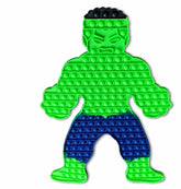 Extra Large Pop it, Giant Popits, Sensory Push Toy, Jumbo 146 Bubbles, 19.5 Inch Red Superhero Man, Huge Spider Poppers, Anxiety Stress Relief