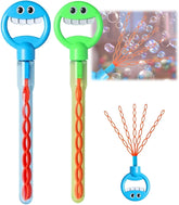 Smiling Face Bubble Stick toy for kids