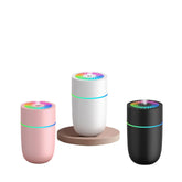 320ml Humidifier Portable USB Ultrasonic Colorful Cup Aroma Diffuser Cool Mist Maker Air Humidifier Pv