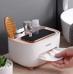 Ecoco Tissue Tissue Box with Multifunctional Holder.