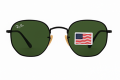 Round Green Lens Sunglasses