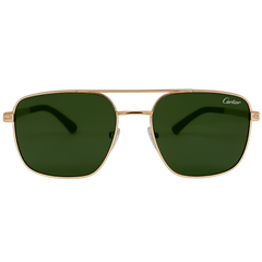 Stylish Gold Aviators Sunglasses