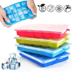 15 cubic Ice  tray with lid - Free Shipping