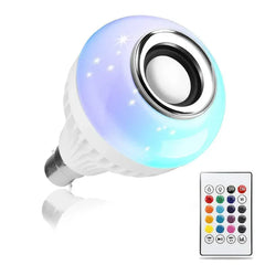 LED MUSIC LIGHT BULB WITH BLUETOOTH SPEAKER (Best for Naat sharif)