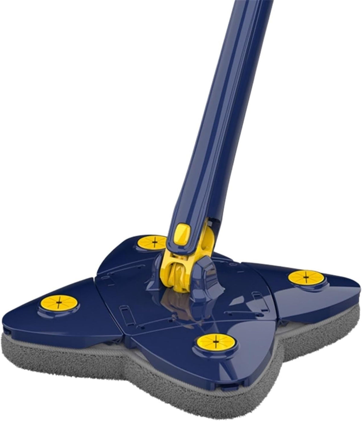 360° Rotatable Cleaning Mop ️ - Automatic Water Pressure Microfiber Telescopic Spin Mop - Flower Shape