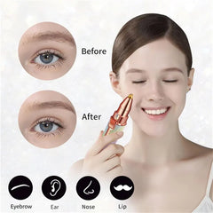 2 in 1 Battery Operated Eyebrow Trimmer