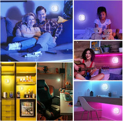 RGB LED Double Control Spotlight for Wardrobes