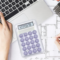 Small Portable Cute Silent Calculator