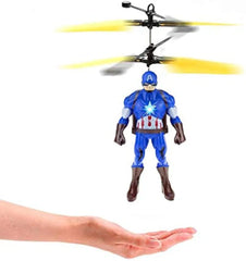 Flying Captain America Toy