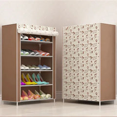 8 layer Printed Shoe Rack