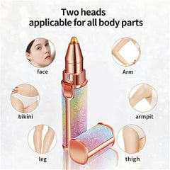 2 in 1 Battery Operated Eyebrow Trimmer