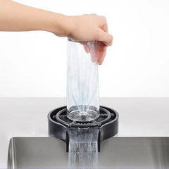 Automatic Glass Rinser for Kitchen Sink – High Pressure Cup Washer, Easy Cleaning Tool