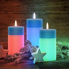 Decorative Light Wax Candle