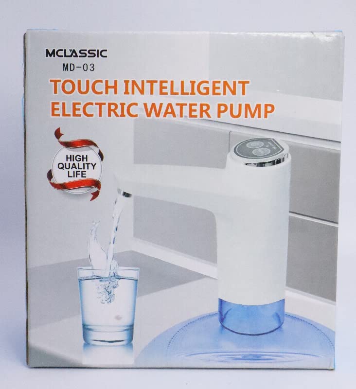 Touch Intelligent Automatic Water Dispenser – Rechargeable Electric Pump for Bottled Water