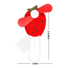 Fruit Shape Portable Fan Pack of 4