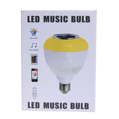 Smart RGB Bluetooth Light Bulb with Built-in Speaker