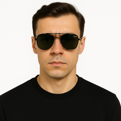 Black & Blue  Frame Sunglasses