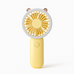 Mini Rechargeable fan with LED Light