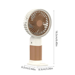 Portable Mini Cute Fan – USB Rechargeable Handheld & Table Desk Fan