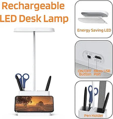 USB Rechargeable Table Lamp for Learning