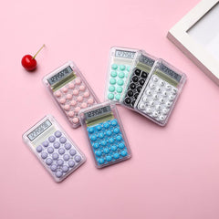 Mini Transparent Pocket Calculator (Pack of 2)