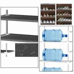 8-layers Multipurpose Shoe Rack with Fabric Cover