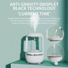 Anti Gravity Humidifier – Magical Floating Water Droplets with LED Light & Mist Maker
