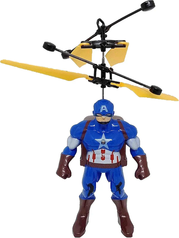 Flying Captain America Toy