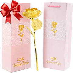 24k Gold Rose with Luxury Gift Box
