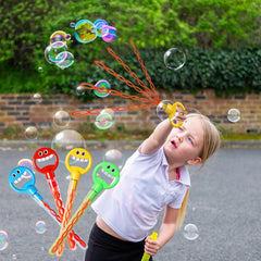 Smiling Face Bubble Stick toy for kids