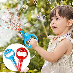 Smiling Face Bubble Stick toy for kids