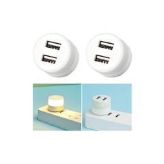 Dual USB Wall Charger Adapter – Compact and Efficient Power Hub