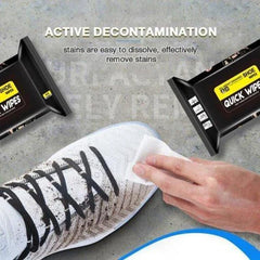 Instant Shoe Cleaning Wipes - 50 Wipes/Pack