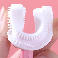 Pack of 2U Shaped Toothbrush for Children