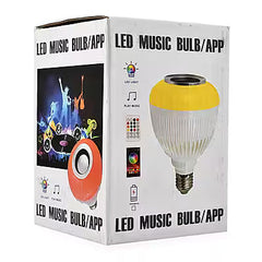 Smart RGB Bluetooth Light Bulb with Built-in Speaker