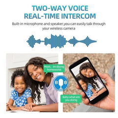 Bulb Camera WiFi Baby Monitor