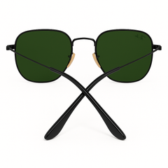 Luxury Green Gradient Aviator Sunglasses
