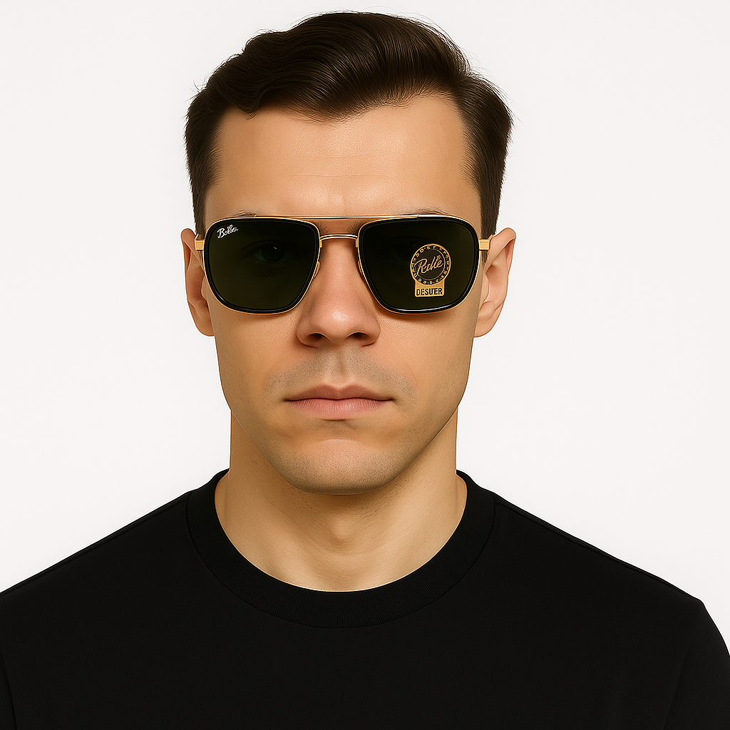 Gold Frame Sunglasses