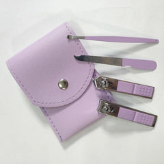 Stainless Steel Nail Clipper Cutter Set 4Pcs Set