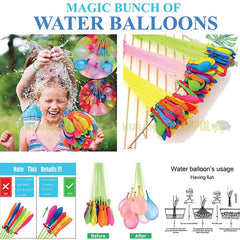 Fill & Tie Magic Water Balloons - Pack Of 111