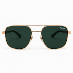 Classic Gold Frame Aviator Shades Sunglasses