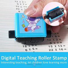 Digital Teaching Math Roller Stamp for Kids