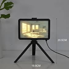 3D Sunset Projection Lamp with Scenic Shadow Effect – Modern Ambient Room Decor