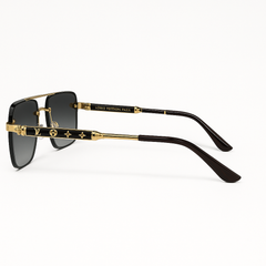 Gold & Black Arms sunglasses