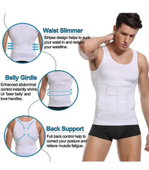 Slimming Lifting Belt Shirt for Men