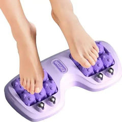 Multifunctional Acupressure Foot Massager with Magnetic Therapy and Rolling Nubs