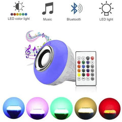 LED MUSIC LIGHT BULB WITH BLUETOOTH SPEAKER (Best for Naat sharif)