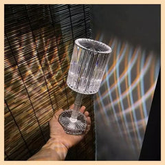 Luxury Crystal Glass Lamp