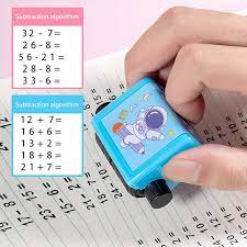 Digital Teaching Math Roller Stamp for Kids