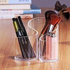 Transparent Acrylic S Shape Makeup Organizer